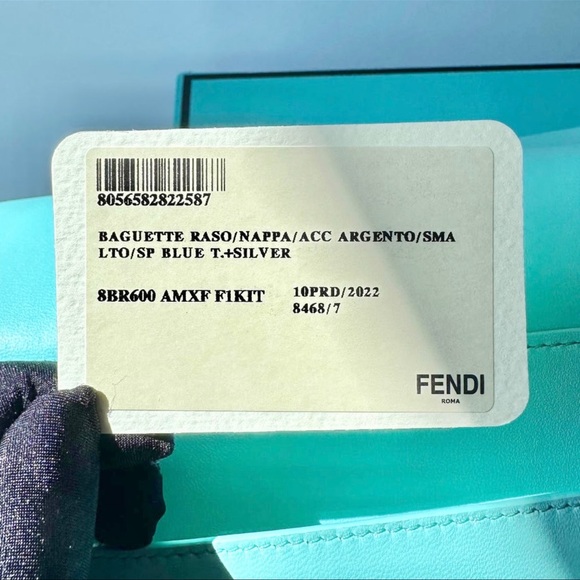 Fendi Tiffany & Co. Silk Satin Baguette - Picture 16 of 16